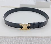 Celine Black Belt 3.5cm - 5
