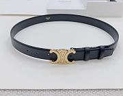 	 Celine Black Belt 3cm - 2