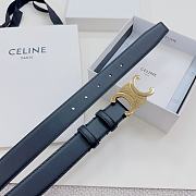 	 Celine Black Belt 3cm - 3