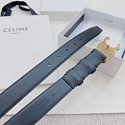 	 Celine Black Belt 3cm - 4
