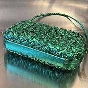 Bottega Veneta Knot On Strap Green 717623 20x12x5x5cm - 4