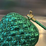 Bottega Veneta Knot On Strap Green 717623 20x12x5x5cm - 6