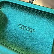 Bottega Veneta Green Knot Clutch Bag M9988 19x11.5x5cm - 4