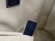 Chloe Large Woody tote bag in cotton canvas 45*33*13cm  - 2