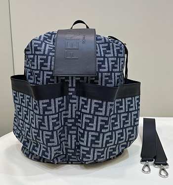 Fendi Navy Blue BackPack Size 42x18x45cm