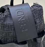 Fendi Black Backpack Size 31.5- 16- 36cm - 3
