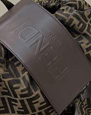 	 Fendi Brown BackPack Size 42x18x45cm - 4