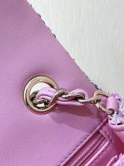 Chanel Tweed Pink Size 25cm - 4