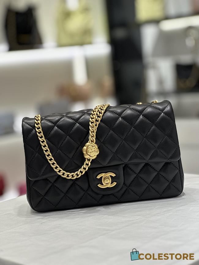 Chanel Gold Flower Size 23cm - 1