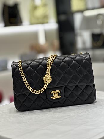 Chanel Gold Flower Size 23cm