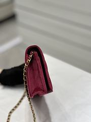 Chanel 23A Pink Size 11.5x26x4cm - 5