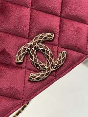 Chanel 23A Pink Size 11.5x26x4cm - 3