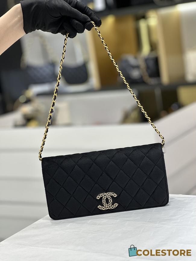 Chanel 23A Black Size 11.5x26x4cm - 1