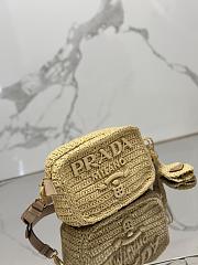 Prada Raffia Shoulder Bag 20x13x7cm - 3