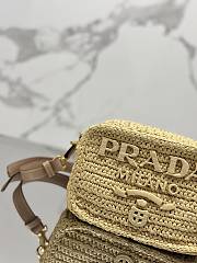 Prada Raffia Shoulder Bag 20x13x7cm - 4