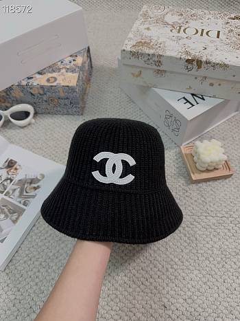 Chanel Black Hat