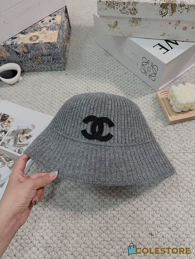 Chanel Grey Hat - 1