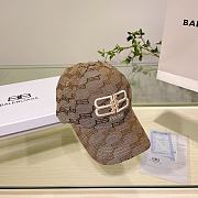 Balenciaga Brown Hat - 3