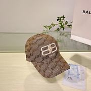 Balenciaga Brown Hat - 5