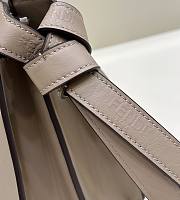 	 Fendi Peekaboo I See U Brown Size 27×11×20cm - 5