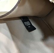 	 Fendi Peekaboo I See U Brown Size 27×11×20cm - 6