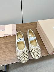 Miu Miu Satin Ballerinas Size 35-39 - 1