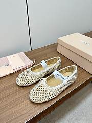 Miu Miu Satin Ballerinas Size 35-39 - 5