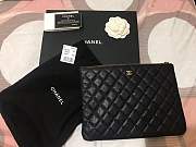 Chanel Pouch Classic O Case Medium Caviar Black - 2