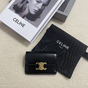 	Celine Black Wallet  - 1