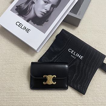 	Celine Black Wallet 