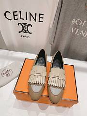 	 Hermes Kelly Royal Loafer Beige - 1