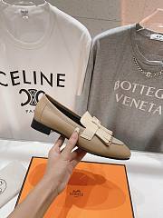 	 Hermes Kelly Royal Loafer Beige - 3