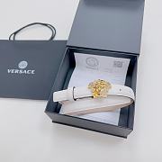 Versace White Belt 2cm - 6