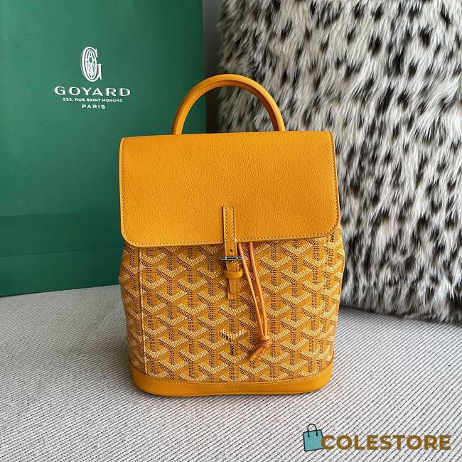 Goyard Alpin Backpack In Yellow - 1