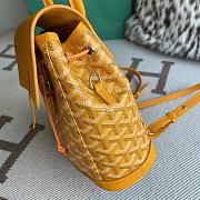 Goyard Alpin Backpack In Yellow - 4