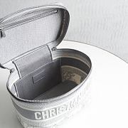 	 Dior Travel Vanity Case Grey  24x17x13.5cm - 3