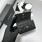 Chanel Wallet 2023 Black Size 11x8.5x3cm - 5