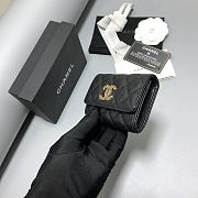Chanel Wallet 2023 Black Size 11x8.5x3cm - 4