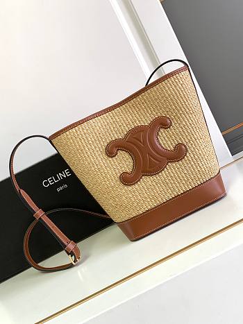Celine Small Bucket Cuir Triomphe Size 18 X 22 X 13
