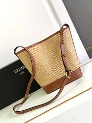 Celine Small Bucket Cuir Triomphe Size 18 X 22 X 13 - 2