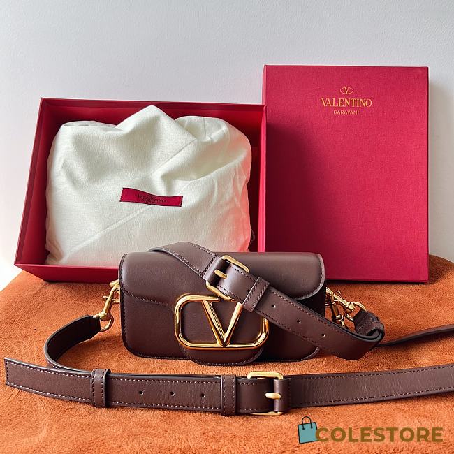 Mini Loco Leather Bag Valentino Garavani 20x10x5 - 1