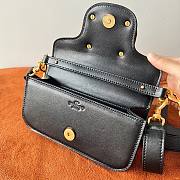 	 Mini Loco Leather Bag Valentino Garavani Black 20x10x5 - 5