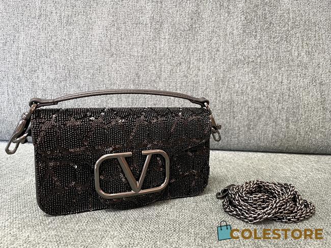 	 Valentino VLogo Signature Pink Size Black 20*11*5cm - 1