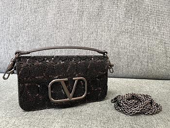 	 Valentino VLogo Signature Pink Size Black 20*11*5cm
