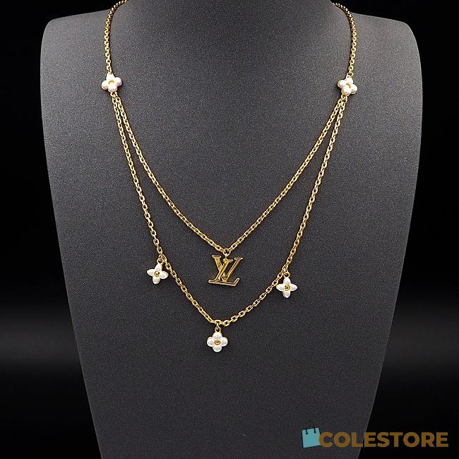 Louis Vuitton Floragram Necklace - 1