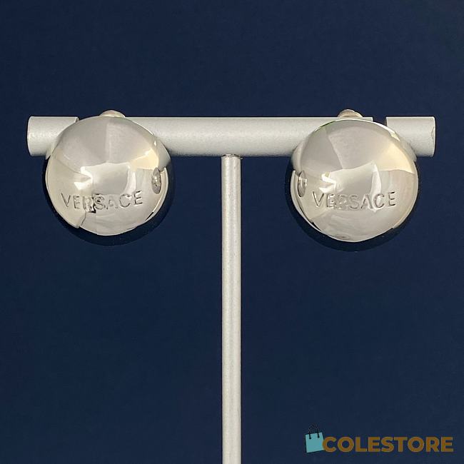 Versace Earrings Silver - 1
