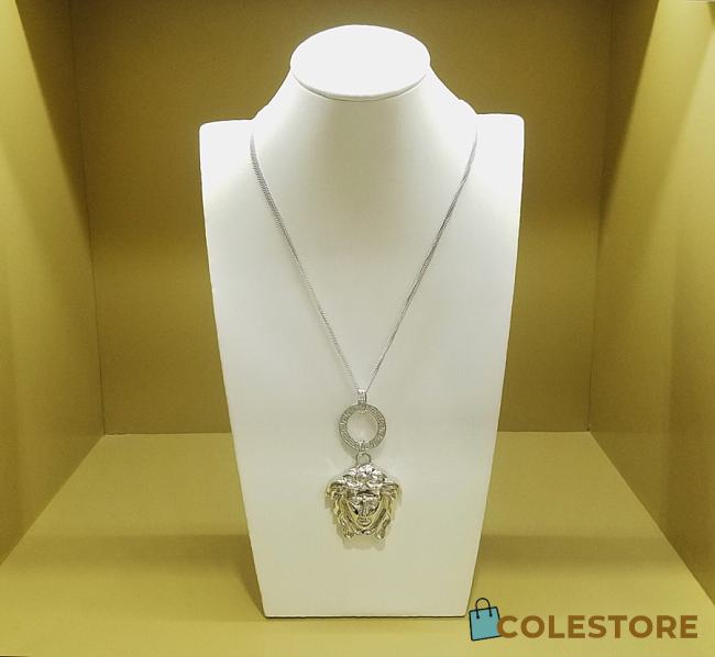 	 Versace Necklace Silver - 1