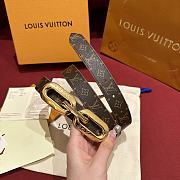 Louis Vuitton Belt Brown 2cm - 4