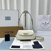 Prada Brushed Leather Shoulder Bag 25x14x4cm - 1