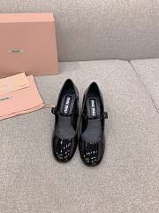 Miu Miu Patent Leather Pumps Black - 1